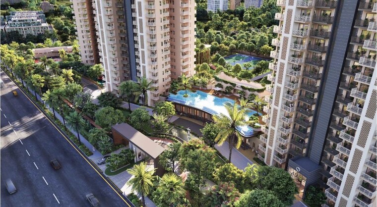 Exterior View, ashiana-aaroham 3 Bedroom 1342 Sq.Ft. Apartment In Sector 80 Gurgaon 10262859