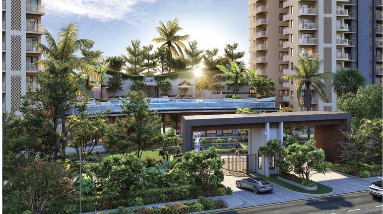 Exterior View, ashiana-aaroham 3 Bedroom 1342 Sq.Ft. Apartment In Sector 80 Gurgaon 10262859