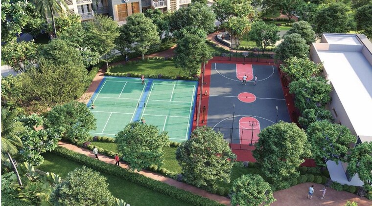 Garden, ashiana-aaroham 3 Bedroom 1342 Sq.Ft. Apartment In Sector 80 Gurgaon 10262859