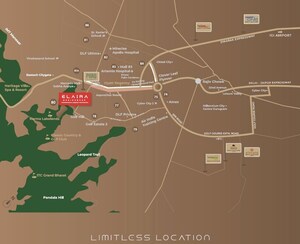 3 BHK Apartment – Map Location View at Conscient Elaira Residences, Sector 80 - for Sale