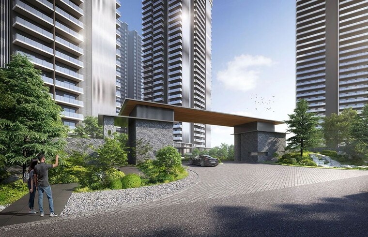 Exterior View, krisumi-waterfall-residences 4 Bedroom 6353 Sq.Ft. Apartment In Sector 36a Gurgaon 10262900