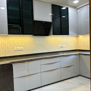 Kitchen in 3 BHK Apartment at Nirman Nagar – for Sale