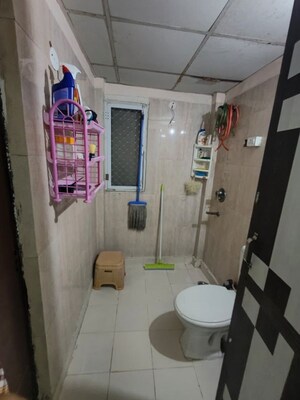 Bathroom in 2 BHK Builder Floor at Rama Apartments Noida, Sector 49 – for Rent