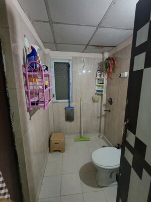 Bathroom in 2 BHK Builder Floor at Rama Apartments Noida, Sector 49 – for Rent