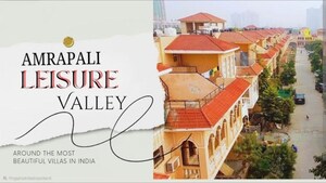 4 BHK Villa – Exterior View View at Amrapali Leisure Valley, Tech Zone 4 Greater Noida - for Sale