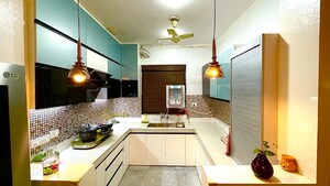 Kitchen in 4 BHK Villa at Amrapali Leisure Valley, Tech Zone 4 Greater Noida – for Sale