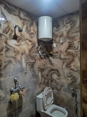 Bathroom in 1 BHK Builder Floor at Ambesten Twin County, Sector 1 Greater Noida – for Rent