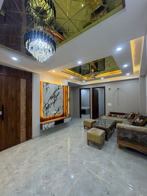 Living Room in 3 BHK Builder Floor at Rzone Homes, Sector 73 – for Sale