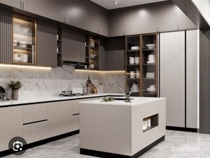 Kitchen in 3.5 BHK Builder Floor at Sector 107 – for Sale