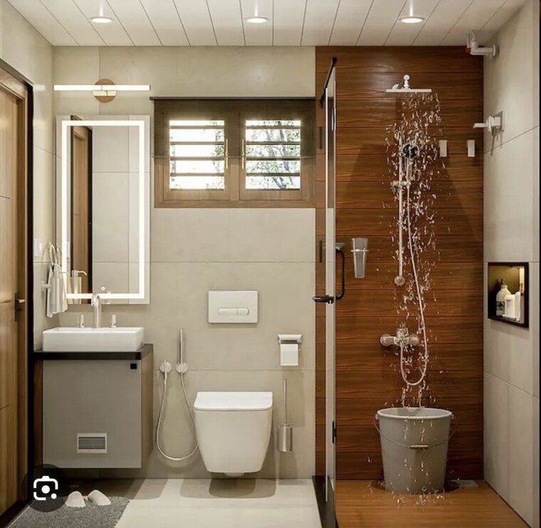 Bathroom, sector 107 3.5 Bedroom 1560 Sq.Ft. Builder Floor In Sector 107 Noida 10259877
