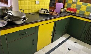 Kitchen in 2 BHK Apartment at Hazratganj – for Rent