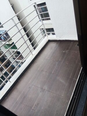 Balcony in 1 BHK Apartment at Ornate Galaxy, Naigaon East – for Rent