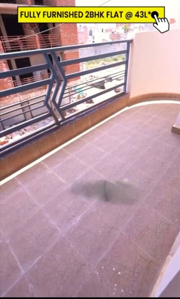 Balcony, tusyana 2 Bedroom 1100 Sq.Ft. Builder Floor In Tusyana Greater Noida 10263011