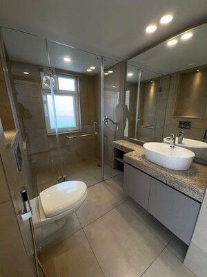 Attached Bathroom in 4 BHK Apartment at Greater Kailash ii – for Rent