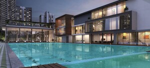 Swimming Pool in 2 BHK Apartment at Godrej Meridien, Sector 106 – for Sale
