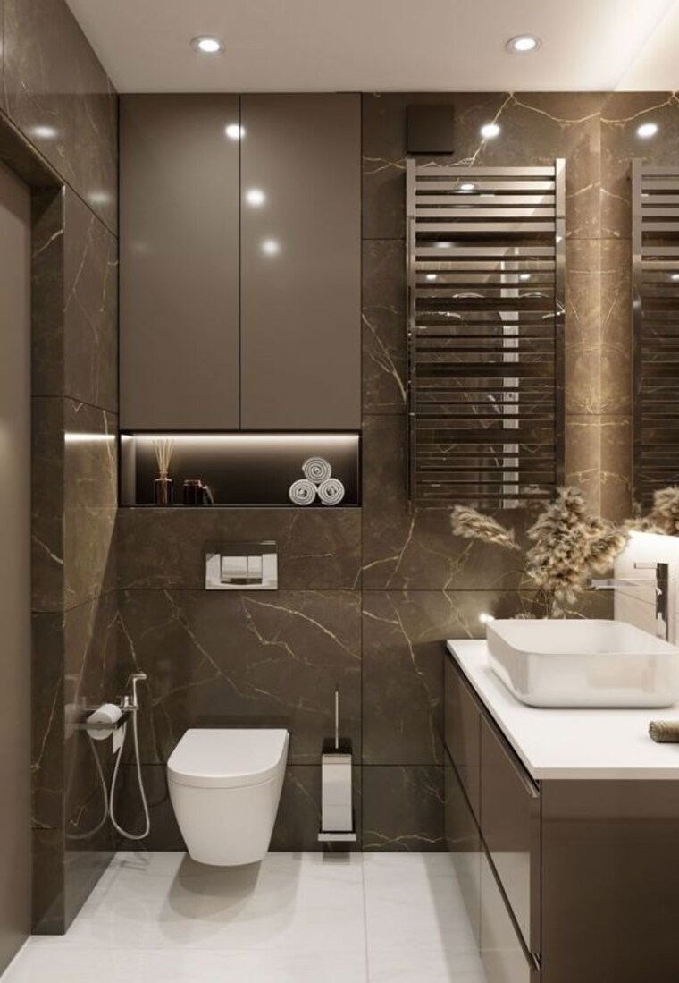 Attached Bathroom, godrej-meridien 3 Bedroom 1855 Sq.Ft. Apartment In Sector 106 Gurgaon 10263028