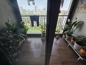 Balcony in 2 BHK Apartment at Kalpataru Paramount E, Kapur Bawdi – for Rent