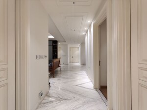 Building Lobby in 4 BHK Apartment at Bhartiya City Leela Residences, Thanisandra Main Road – for Rent