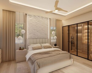 Bedroom in 4 BHK Apartment at Godrej Meridien, Sector 106 – for Sale