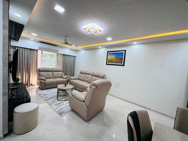 Living Room, k-raheja-vistas 2.5 Bedroom 862 Sq.Ft. Apartment In Powai Mumbai 10263044