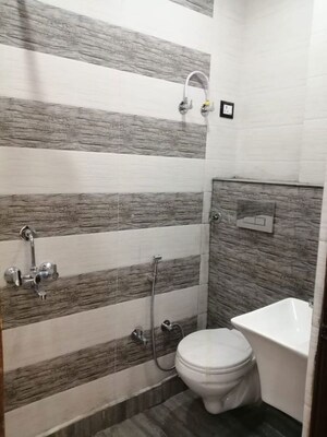 Bathroom in 3 BHK Apartment at Palm Residency Chhatarpur, Chattarpur – for Rent