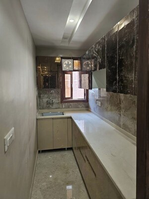 Kitchen in 3 BHK Apartment at Palm Residency Chhatarpur, Chattarpur – for Rent