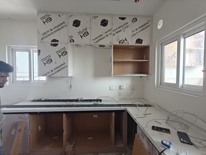 Kitchen in 3 BHK Apartment at Lansum El Dorado, Narsingi – for Rent