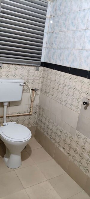 Bathroom in 1 BHK Apartment at Safal Complex, Nerul – for Rent