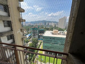 Balcony in 2 BHK Apartment at Dosti Group Imperia, Manpada – for Rent