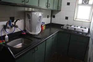 Kitchen in 1 BHK Apartment at Navkar Panchavati Greens, Marol – for Rent