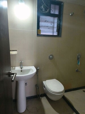 Bathroom in 2 BHK Apartment at Alcon Renaissant, Kharadi – for Rent
