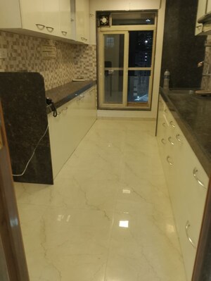 Balcony in 2 BHK Apartment at Chandak Cornerstone, Worli – for Rent
