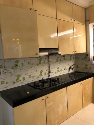 Kitchen in 1 BHK Apartment at Swajan CHS, Andheri West – for Rent