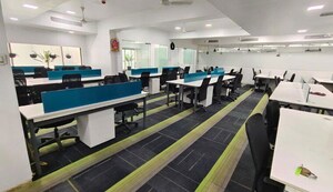 Team Area in  Office Space at Trade Avenue, Andheri East – for Rent