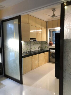 Kitchen in 1 BHK Apartment at Swajan CHS, Andheri West – for Sale