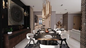 Team Area in 3 BHK Apartment at Techno Aakasa, Worli – for Sale