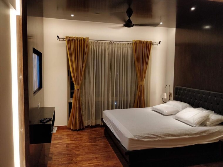 Bedroom, marvel-zephyr 3 Bedroom 1600 Sq.Ft. Apartment In Kharadi Pune 10263136