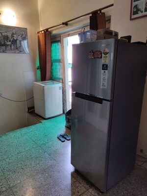 Kitchen in 1 BHK Apartment at Malviya Nagar – for Rent