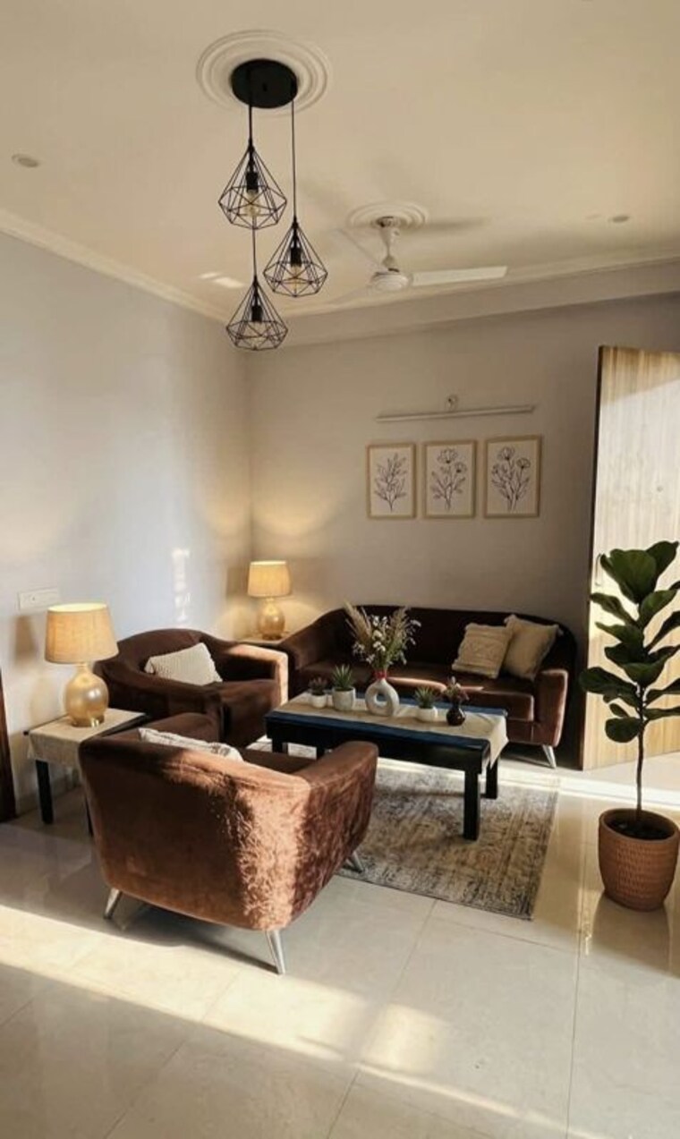 Living Room, smart-world-orchard 3 Bedroom 1630 Sq.Ft. Apartment In Sector 61 Gurgaon 10263153