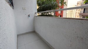 Balcony in 2 BHK Apartment at Venkatesh Madhuban, Baner – for Rent