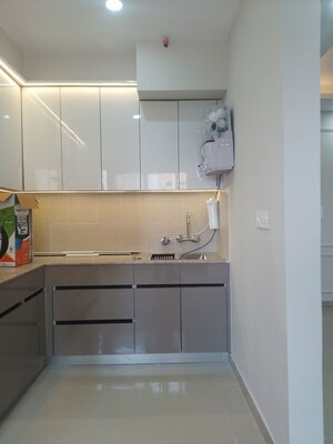 Kitchen in 2 BHK Apartment at Supertech Eco Village II, Sector 16b Greater Noida – for Rent