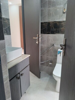 Bathroom in 2 BHK Apartment at Supertech Eco Village II, Sector 16b Greater Noida – for Rent