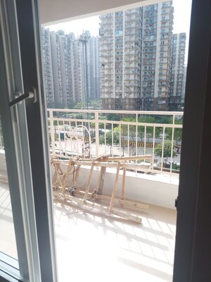 Balcony in 2 BHK Apartment at Supertech Eco Village II, Sector 16b Greater Noida – for Rent