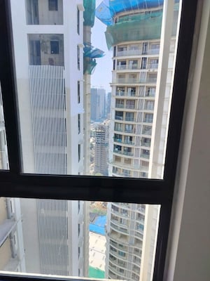 Balcony in 2 BHK Apartment at Sunteck Avenue 2, Goregaon West – for Rent