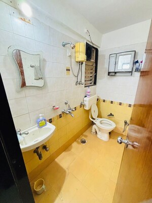 Bathroom in 1 RK Apartment at Chatrapati Shivaji Raje Complex, Kandivali West – for Sale