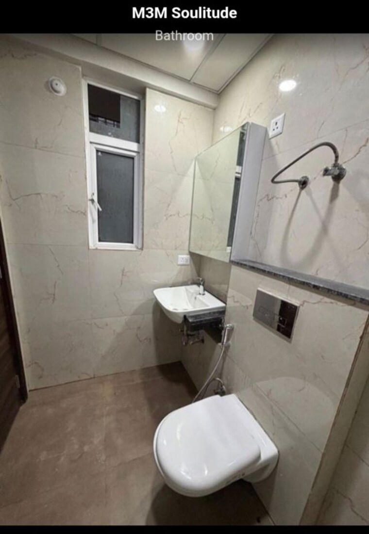 Bathroom, m3m-soulitude 3 Bedroom 1494 Sq.Ft. Apartment In Sector 89 Gurgaon 10263224