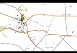 3 BHK Apartment – Map Location View at M3M Soulitude, Sector 89 - for Sale