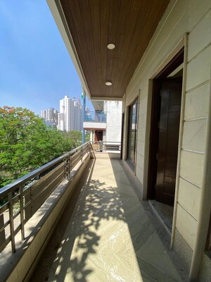 Balcony in 3 BHK Builder Floor at Palam Vihar Residents Association, Palam Vihar – for Rent