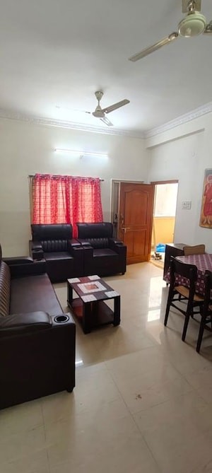 Living Room in 3 BHK Apartment at Vaishnavi Happy Homes, Kondapur – for Rent