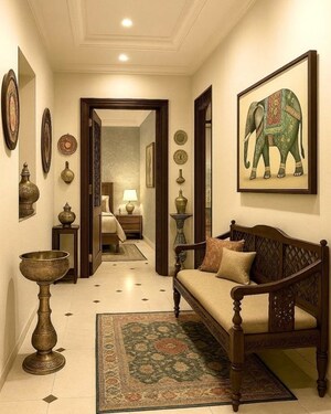 Living Room in 2 BHK Villa at My Citi, Bidadi – for Sale